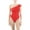 Red, variant on Haight Womens Vintage Solid One-Piece Swimsuit