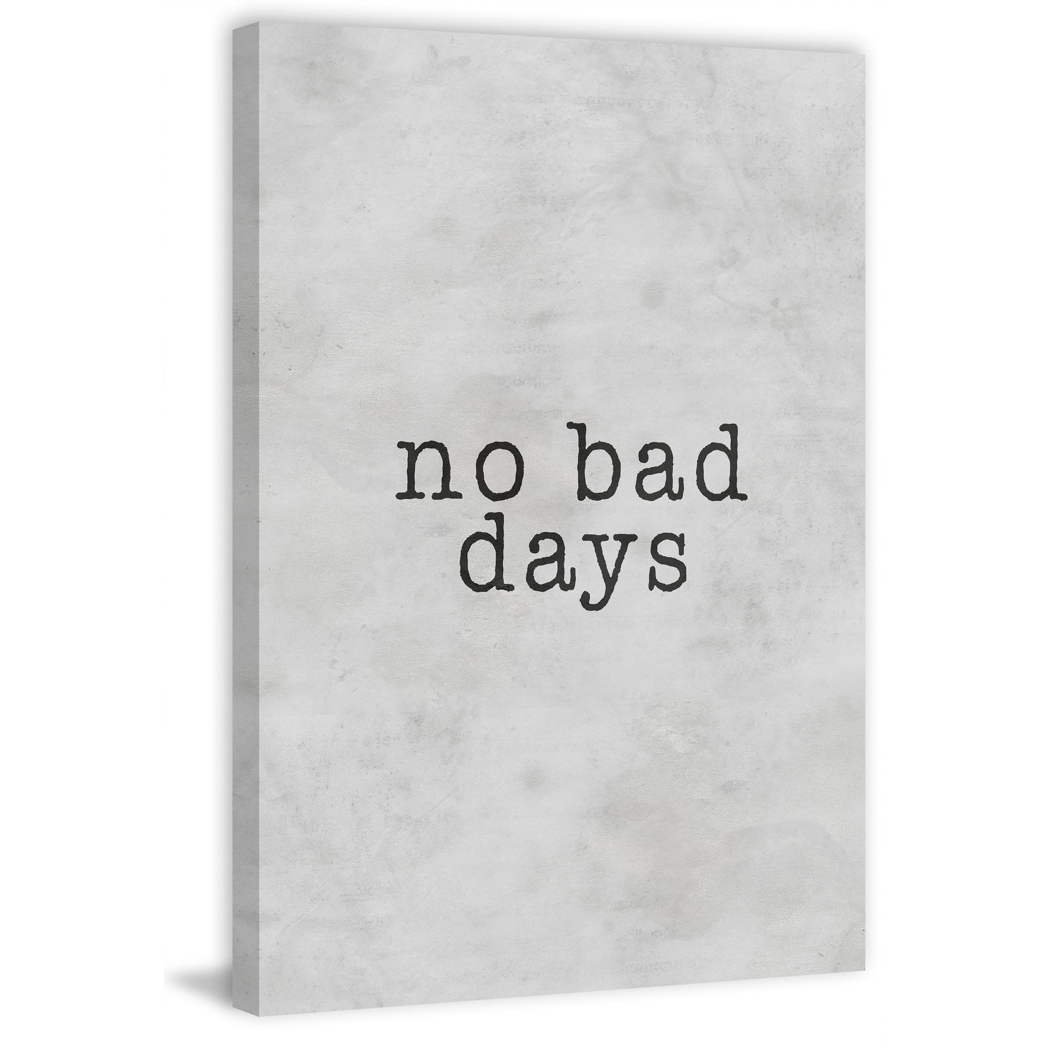 No Bad Days Painting Print on Wrapped Canvas
