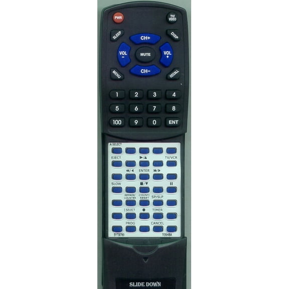Replacement Remote for TOSHIBA RTBY730783, W614, W612, W403C, W403, BY634286