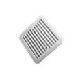 thumbnail image 2 of VONKY Side Exhaust Outlet Rainproof Design Anti Vent Net Bugs White Shutters White, 2 of 6