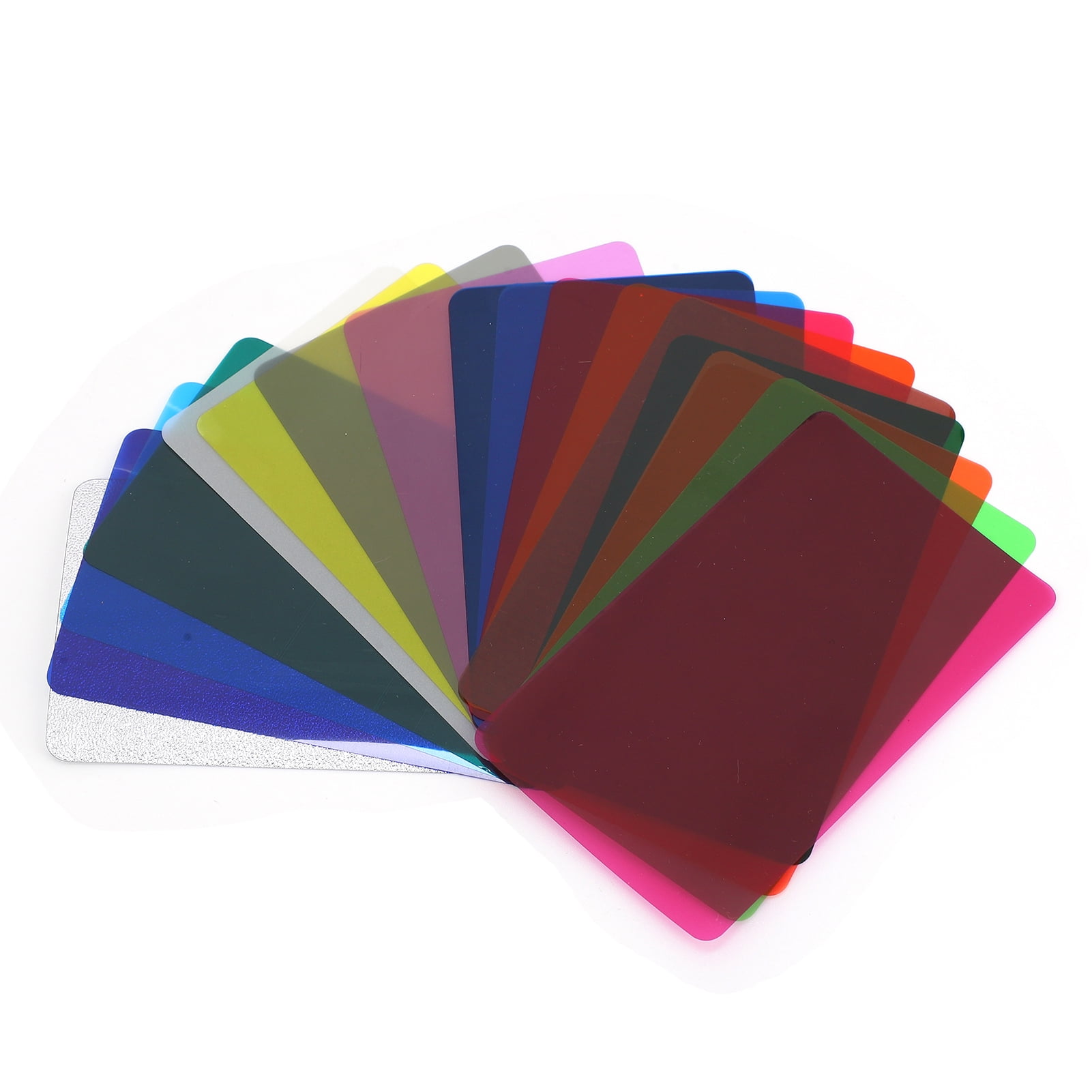 Zerodis Camera Gel Filter Kit Transparency Color Film Plastic Sheets Color Correction Filter For Lighting