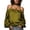 Green, variant on Off the Shoulder Tops for Women Plus Size Long Sleeve Halter Shirts Lightweight Solid Satin Top Going out Blouse