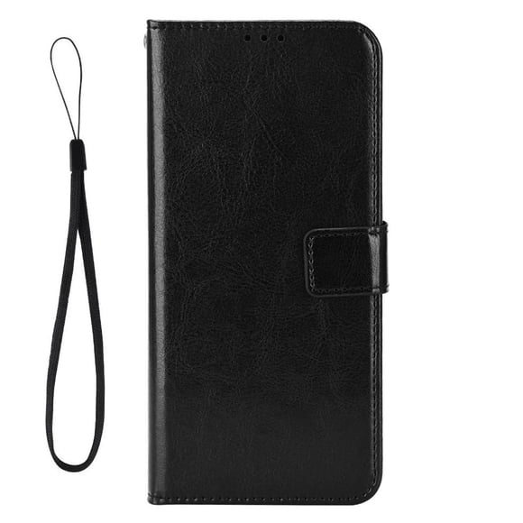 Funda tipo libro para Itel A95 5G, cartera todo‑en‑uno, funda multifuncional con tarjetero y correa de muñeca desmontable