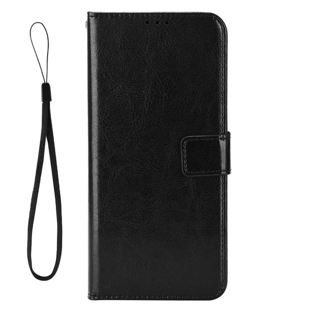 Funda tipo libro para Itel A95 5G, cartera todo‑en‑uno, funda multifuncional con tarjetero y correa de muñeca desmontable