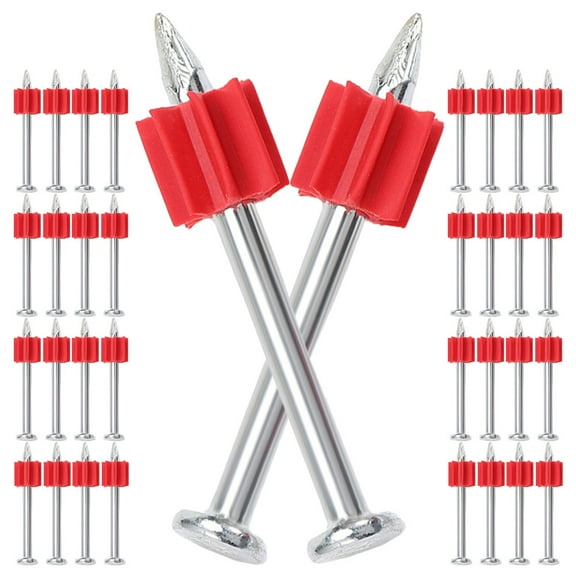 100 Pcs Steel Nail Photo Frames Easels Picture Frames Drywall Picture Hangers Hanging Picture Nails