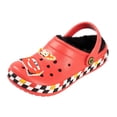 thumbnail image 1 of Cars Boys Lightning McQueen Fur Lined Clogs, 1 of 4