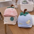 thumbnail image 6 of Kids Trucker Hat Youth Baseball Cap for Girls Cute Toddler Summer Hiking Cap Adjustable Sun Hat, 6 of 7