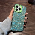 thumbnail image 4 of for iPhone 15 Pro Max Phone Case 6.7 inch, Aesthetic Unique Seashell for Women Girls, Shockproof Soft TPU & Hard Pc Emerald Green, 4 of 6
