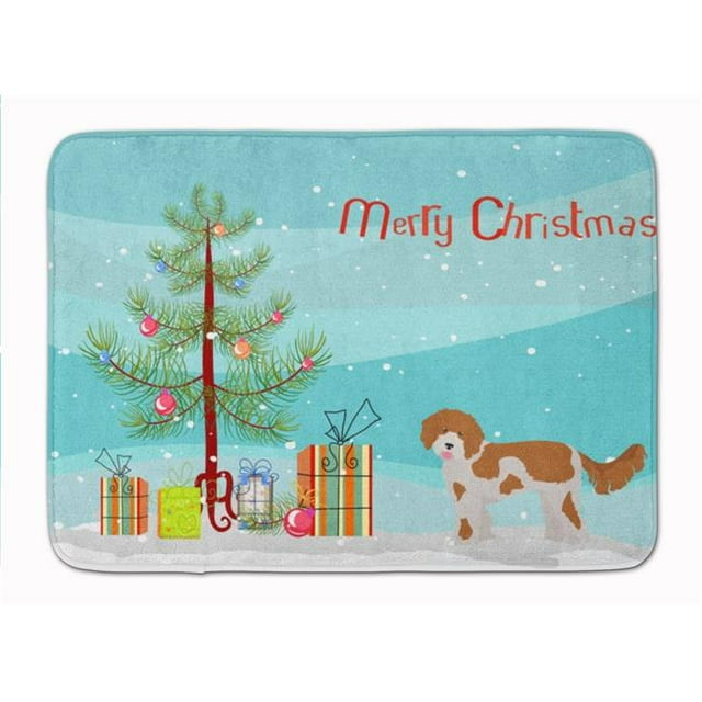 Carolines Treasures CK3812RUG Cavapoo Tapis en Mousse à Mémoire de Forme Lavable en Machine Arbre de Noël