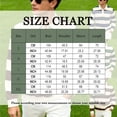 thumbnail image 2 of Sewkxo Women Striped Polo Sweatshirt Oversized Long Sleeve Rugby Shirts Fashion Fall Loose Color Block Pullover Tops,Army Green XL, 2 of 8