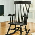 thumbnail image 2 of ACME Arlo Wooden Arm Rocking Chair in Black, 2 of 4