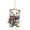 Pink, variant on SUSHANG Cute Bear Christmas Ornaments with Scarf Festive Animal Acrylic Pendant Christmas Tree Hanging Decor for Car Interior and Home Adorable Bear with Santa Hat Whimsy to Holiday Decorations Ideal