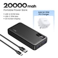thumbnail image 3 of Banco de energía UGREEN 20000/10000mAh PD 20W, carga rápida, portátil, para iPhone 16, 15 Pro Max, batería externa para teléfono Xiaomi, 3 of 5