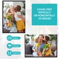 thumbnail image 6 of 12 Pack Magnetic Picture Frames for Refrigerator, 4 x 6 Inch Reusable Magnetic Photo Frames with Black Border, Clear PVC Photo Holders for Fridge, Locker, Whiteboard, Office, and Home, 6 of 6