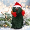 thumbnail image 5 of Fiudx Muñeco Navideño de Papá Noel, Juguete Musical Bailarín, Alegre Papá Noel Rojo, Decoración Festiva, Regalo de Año Nuevo, Alegría Navideña, Funciona con Pilas, Divertido para Celebraciones Famili, 5 of 5