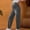 Dark Grey, variant on FUNUONY Womens Maternity High Waisted Lounge Pants Casual Stretchy Ribbed Palazzo Pants Pregnancy Trousers with Pockets Women's Maternity Pants for Work Capris Casual Comfort Ankle Pants Black L