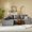Dark Gray, variant on Modular Sectional Sofa with Chaise, Modern L Shaped Cloud Couch with Deep Seat No Assembly Required for Living Room Bedroom Office