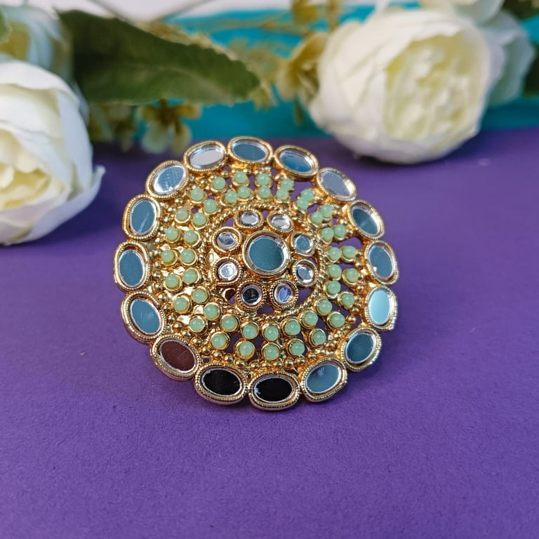 Big round finger ring sale
