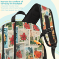 thumbnail image 4 of Herdesigns Tropical Beach Theme Laptop Backpack for Women Men, 18.3 Inch Large Computer Backpacks Fashion Teacher Nurse Bag Casual Daypack for Work Travel, 4 of 8