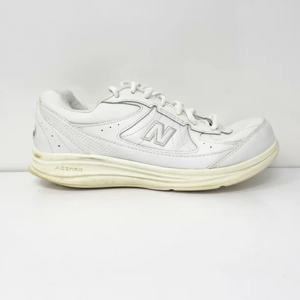 New Balance Mens 577 MW577WT White Casual Shoes Sneakers Size 7 2E