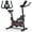 Black+Red + ABS+Rubber+Steel, variant on ChenyueFurn Indoor Exercise Bike, Stationary Cycle with Monitor, Adjustable Resistance, Comfort Seat & Handlebars,Black+Red
