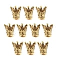 thumbnail image 2 of 10 piezas colgantes tapones de intermedias de metal tapones de para collares, pulseras, pendientes Oro, 2 of 9