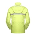 thumbnail image 3 of CEHVOM Imperméable Coupe-Vent à Manches Longues Décontracté pour Femmes et Hommes, Imperméable Réfléchissant, Manteau de Pluie, 3 of 5