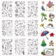 thumbnail image 1 of 9 hojas de sellos transparentes de silicona con diseño de estaciones para hacer tarjetas, decorar y hacer álbumes de recortes (primavera, verano, otoño e invierno)., 1 of 7