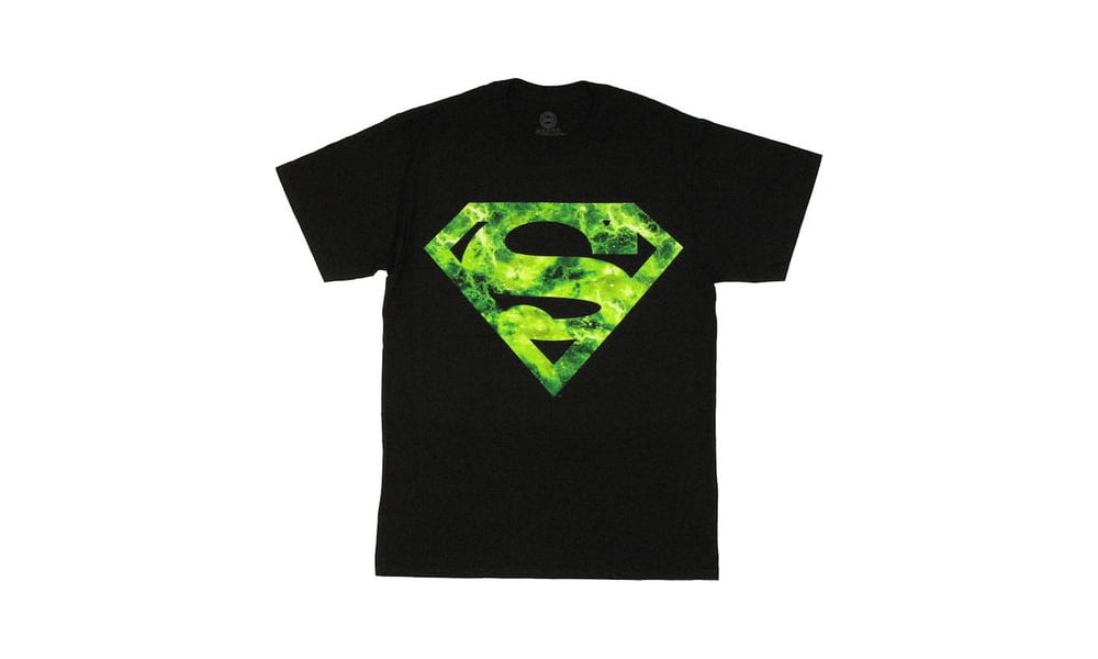 superman t shirt green