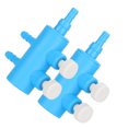 thumbnail image 3 of YIXIGGC 2pcs Fish Tank Air Splitter Air Pipe Distributor Aquarium Oxygen Pump Adapter Accessory 2 Way XC921-9024, 3 of 9