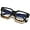 Black, variant on Square Thick Frame Glasses for Women Men Fashion Blue Light Glasses Trendy Chic Computer Eyeglasses (Blue)