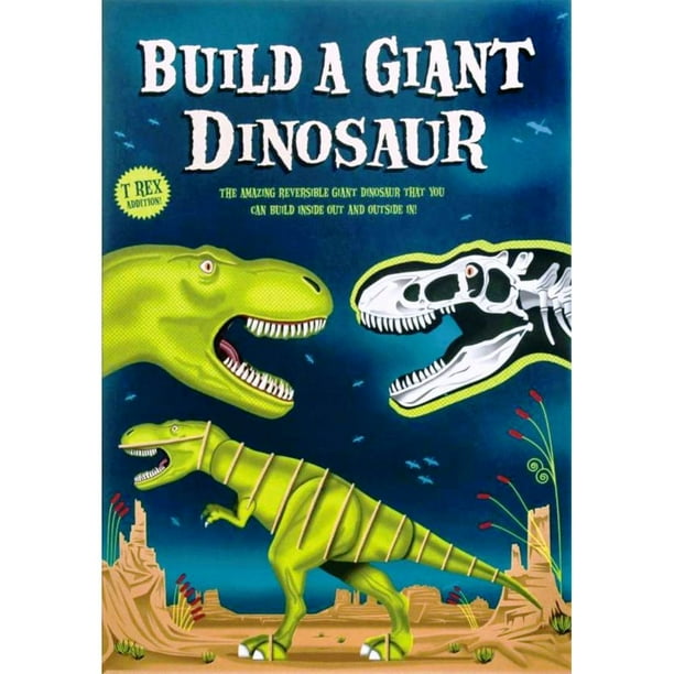 Libro Build A Giant Dinosaur Tapa Blanda, Autor Clockwork Soldier, Editorial Clockwork Soldier