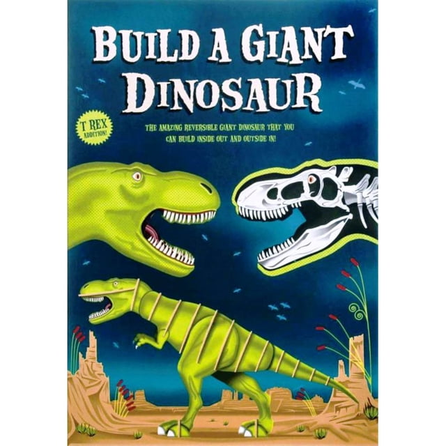 Libro Build A Giant Dinosaur Tapa Blanda, Autor Clockwork Soldier, Editorial Clockwork Soldier