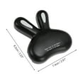 thumbnail image 3 of Unique Bargains 1 Set Contact Lens Case Cute Rabbit Lens Storage Case Black, 3 of 5