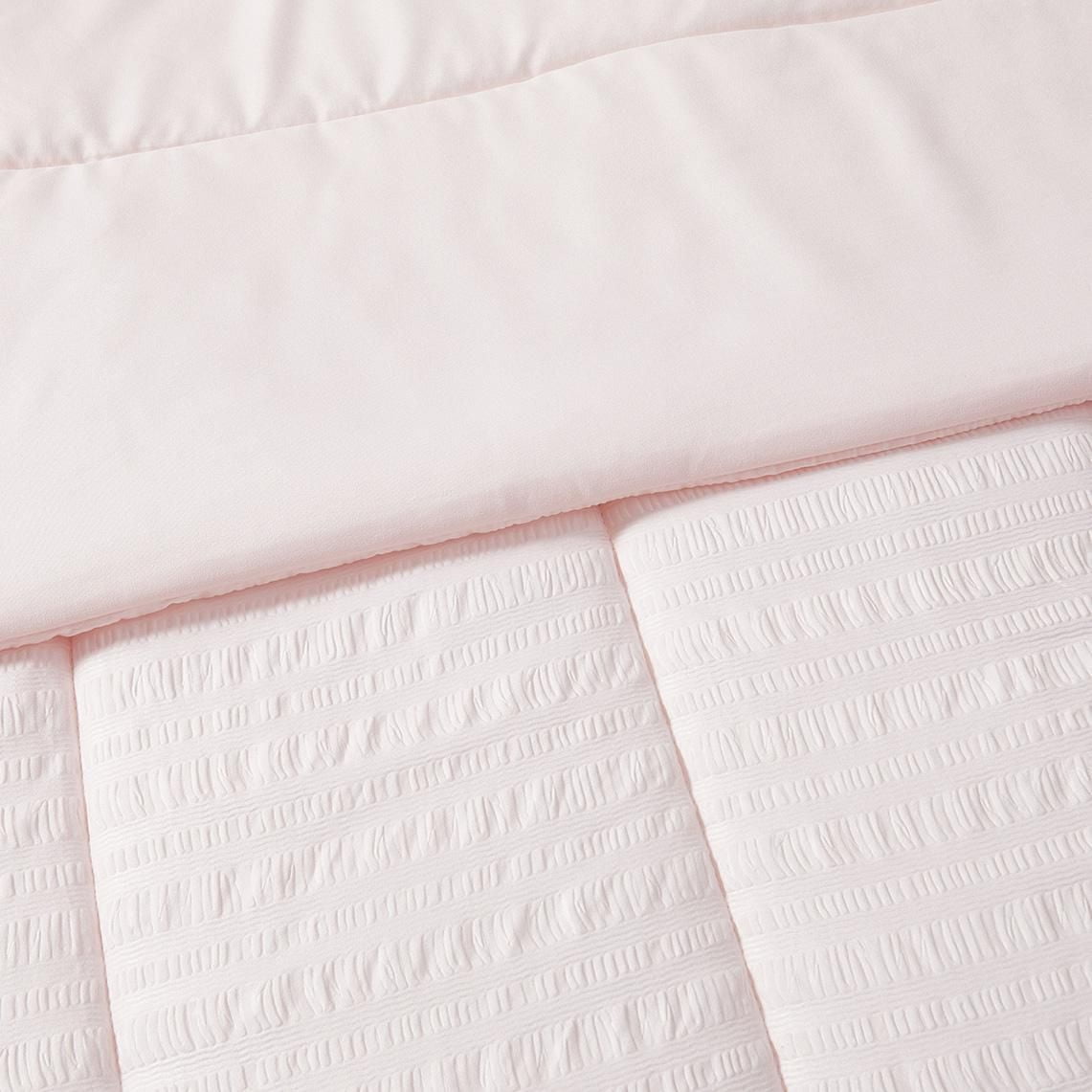 Parure de lit Seersucker Texture de Mainstays Kids Tailles: 1 pl/6 pc, 2 pl/8 pc