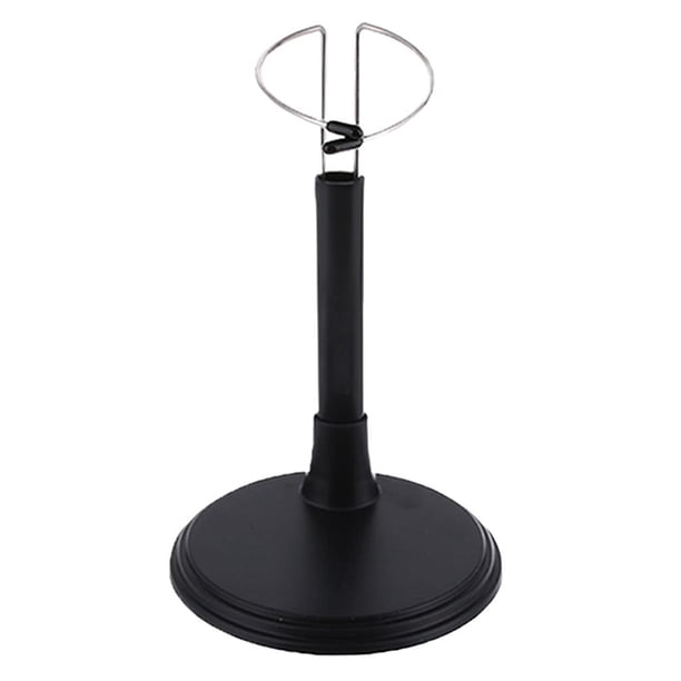 Soporte para muñecas, soporte para almacenamiento de muñecas, soporte para osito de peluche para muñecas y 25 cm negro