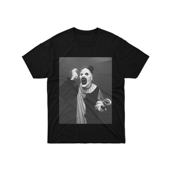 The Unisex Clown Family Horror Mens Print T-shirt Cotton Casual Summer Tee