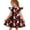 Purple, variant on Girls Dresses Halloween Ghost Pumpkin Pattern Sleeveless Flowy Sundress Summer Halloween Party Outfit for Girls Ages 7–14