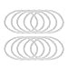 thumbnail image 3 of SUPVOX 30pcs Dreamcatcher Rings Hoops Plastic Macrame Rings Hoops for DIY Craft Dream Catcher Supplies (6cm), 3 of 4