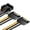 A, variant on Single/Double 15Pin to 8 Pin Power Connectors Cable for Graphics Card Stable Power Supply Practical Addition