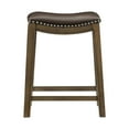 thumbnail image 1 of Topline Home Furnishings Counter Height Stool, Faux Leather, 1 of 5