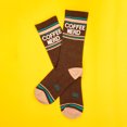 thumbnail image 3 of Coffee Nerd, Gumball Poodle Novelty Gift Socks For Men, Women and Teens, Unisex Crew Socks ( Made in the USA ), 3 of 6