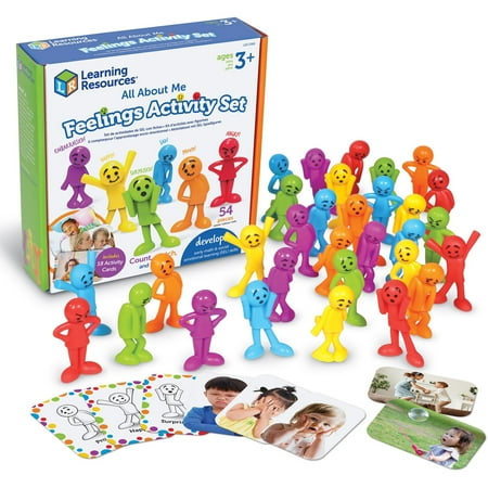 UPC: 0765023033687 | Learning Resources All About Me Feelings Activity Set – Toddler Social Emotional Learning Games Feeling Toys for Boys and Girls Ages 3+