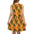 thumbnail image 4 of Floral Print Sleeveless Dress for Women Summer Casual A-Line Swing Dress with Pockets Tank Sundress Beach, 4 of 6