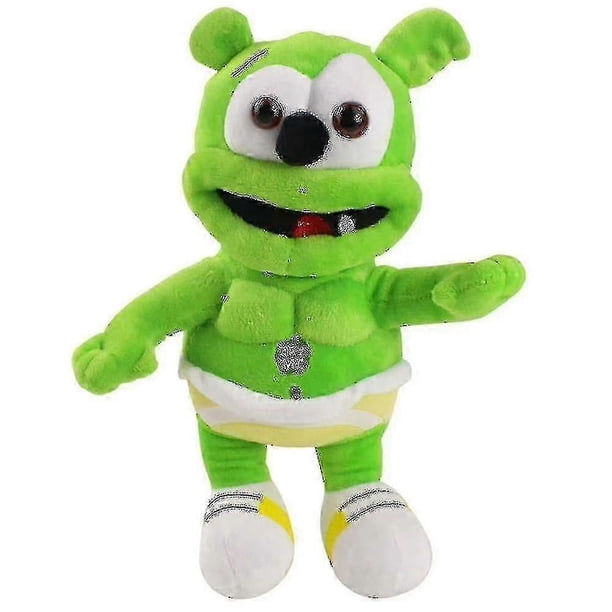 Singing I Am A Gummy Bear Musical Gummibar Soft Plush Doll Teddy Toy High Quality