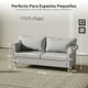 thumbnail image 4 of Simple Hogar Sofá Cama Sillón De 2 Plazas Con 2 Cómodas Almohadas Gris, 4 of 10
