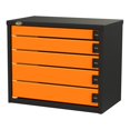 thumbnail image 1 of Swivel 5-Drawer 30-Inch Service Tool Box, 1 of 4
