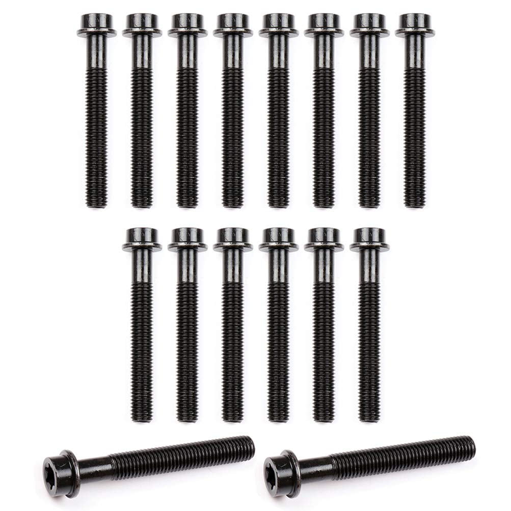 ECCPP Engine Head Bolts Kit Replacement fit for 1986-2000 for Ford for Mazda 2.9L 4.0L