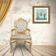 thumbnail image 3 of Urban, Mary 20x20 Gold Ornate Wood Framed with Double Matting Museum Art Print Titled - Lovely Llamas Christmas II, 3 of 4