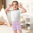 thumbnail image 7 of joogoo Cute Leopards Rainbow Girls Lined Shorts Bike Dance Bottoms 10Y, 7 of 7